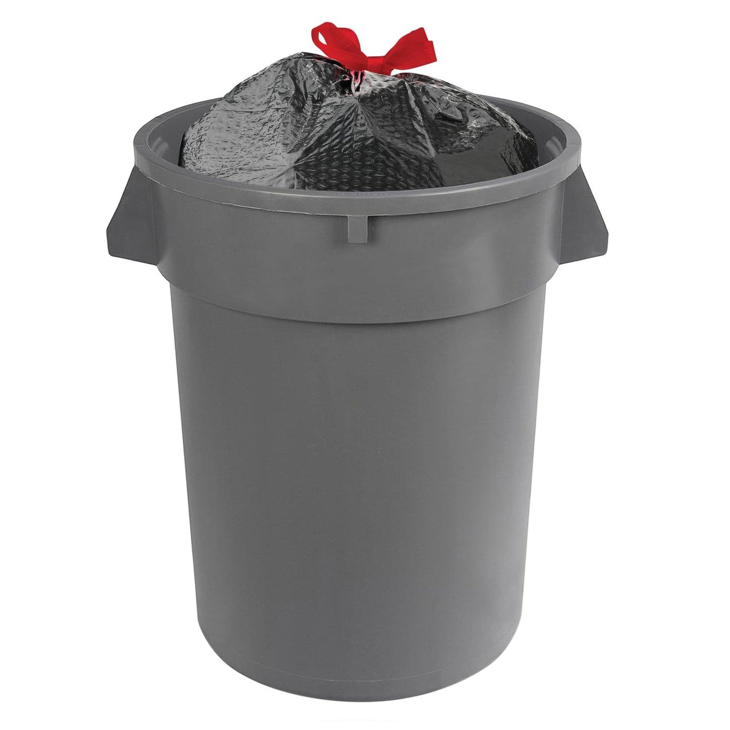 Multipurpose Drawstring Trash Bags, 30 Gallon, 50 Pack, Recycled