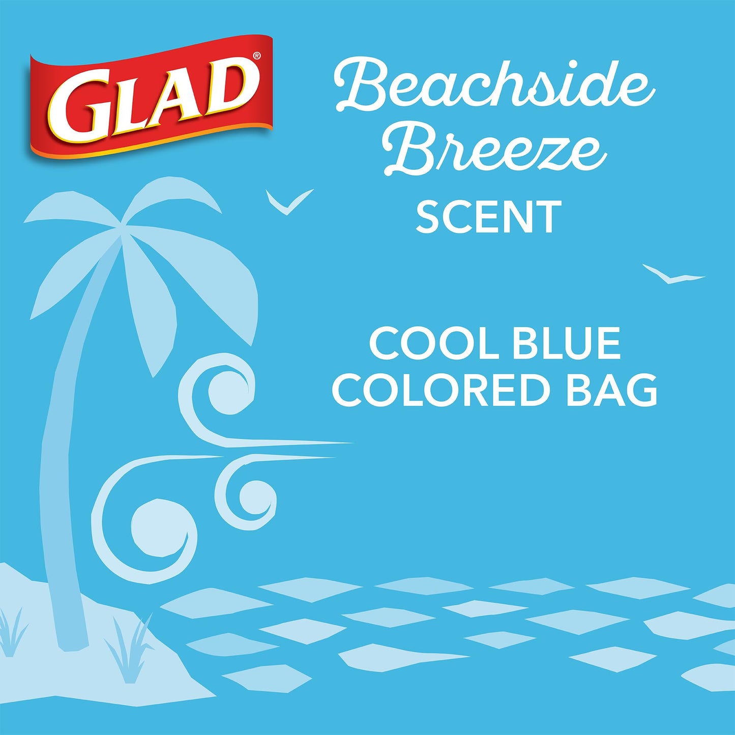 Small Trash Bags, 4 Gallon, 80 Pack, Odor Resistant
