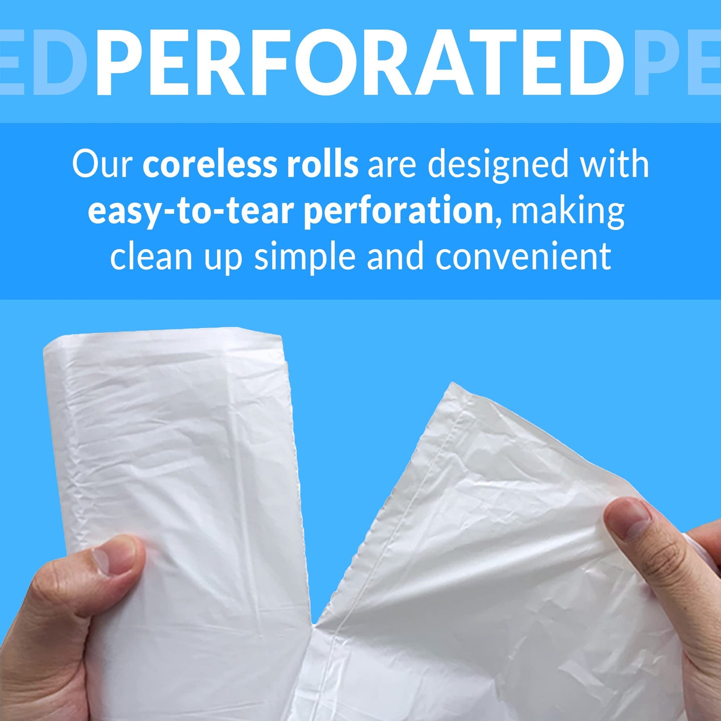 Tall Kitchen Trash Bags, 13 Gallon, 1000 Pack