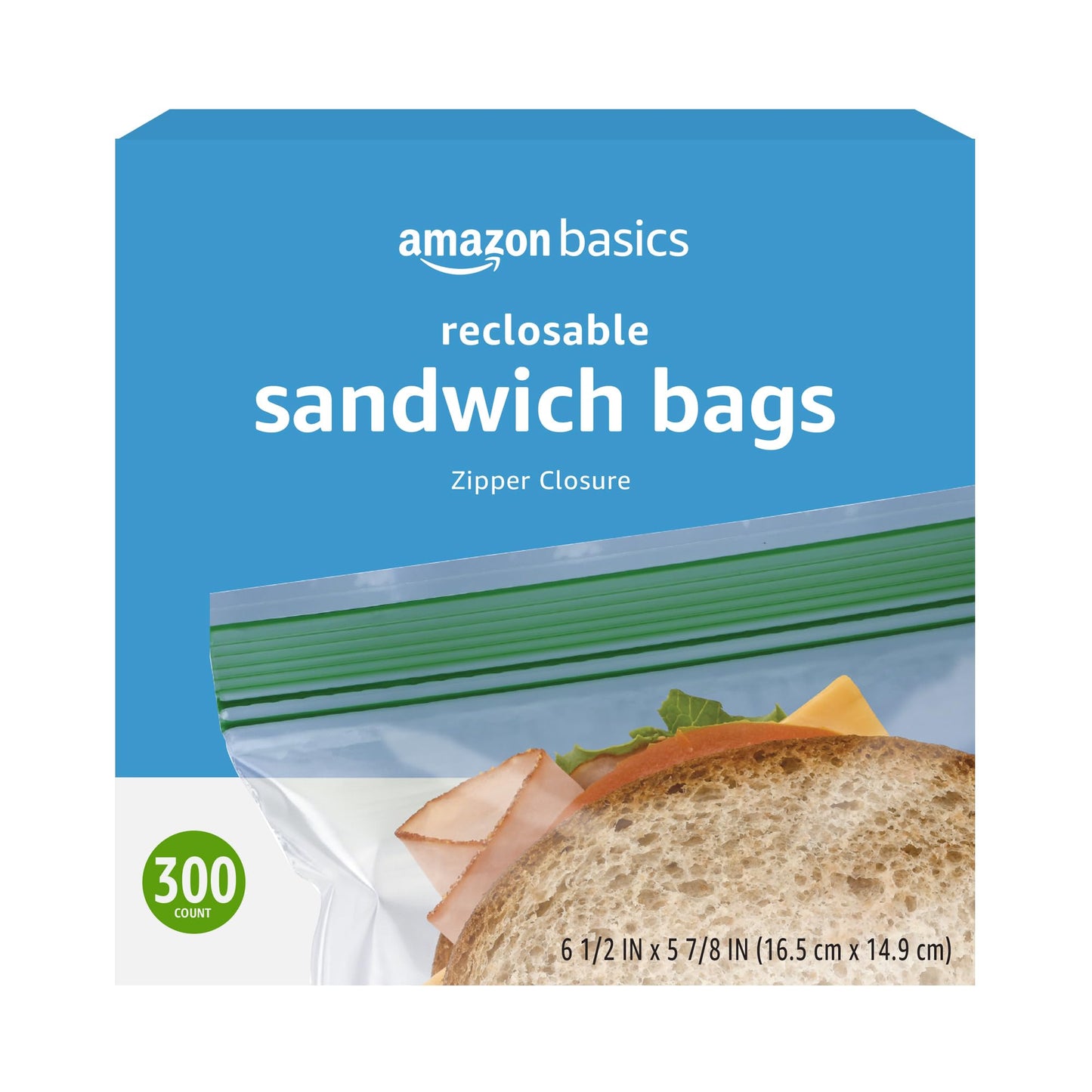 Sandwich Storage Bags, 300 Count
