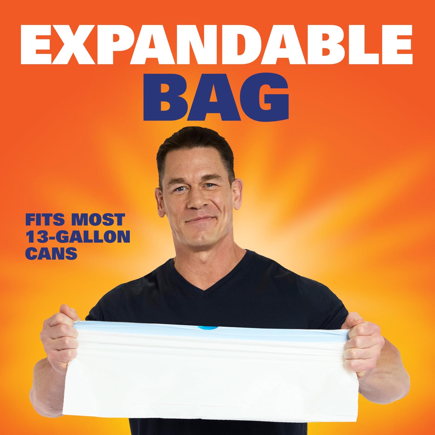 Tall Kitchen Trash Bags, 13 Gallon, 80 Pack, Lavender Scent