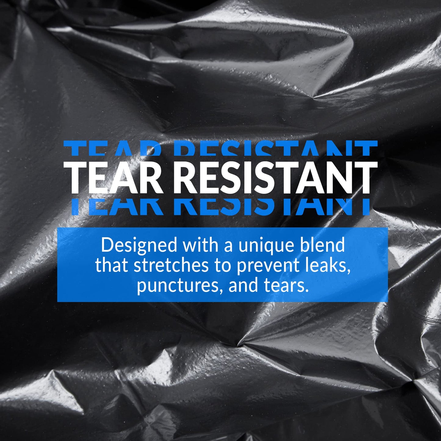 Tall Kitchen Trash Bags, 16–25 Gallon, 500 Pack