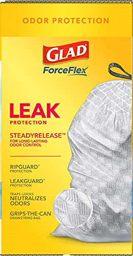 Tall Kitchen Trash Bags, 13 Gallon, 110 Pack, Odor Control