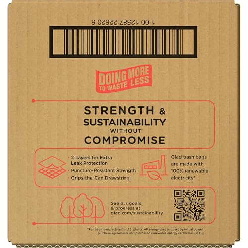 Tall Kitchen Trash Bags, 13 Gallon, 140 Pack