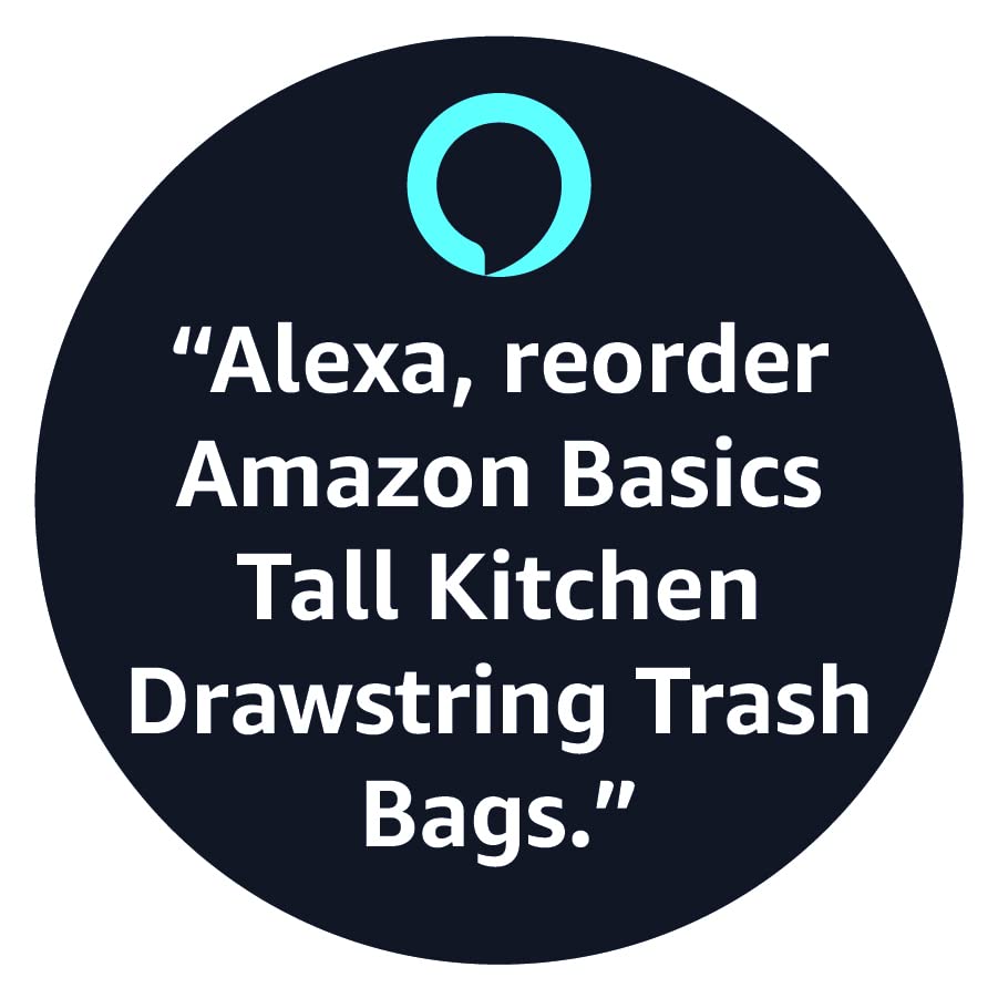 Tall Kitchen Drawstring Trash Bags, 13 Gallon, 120 Pack, Unscented