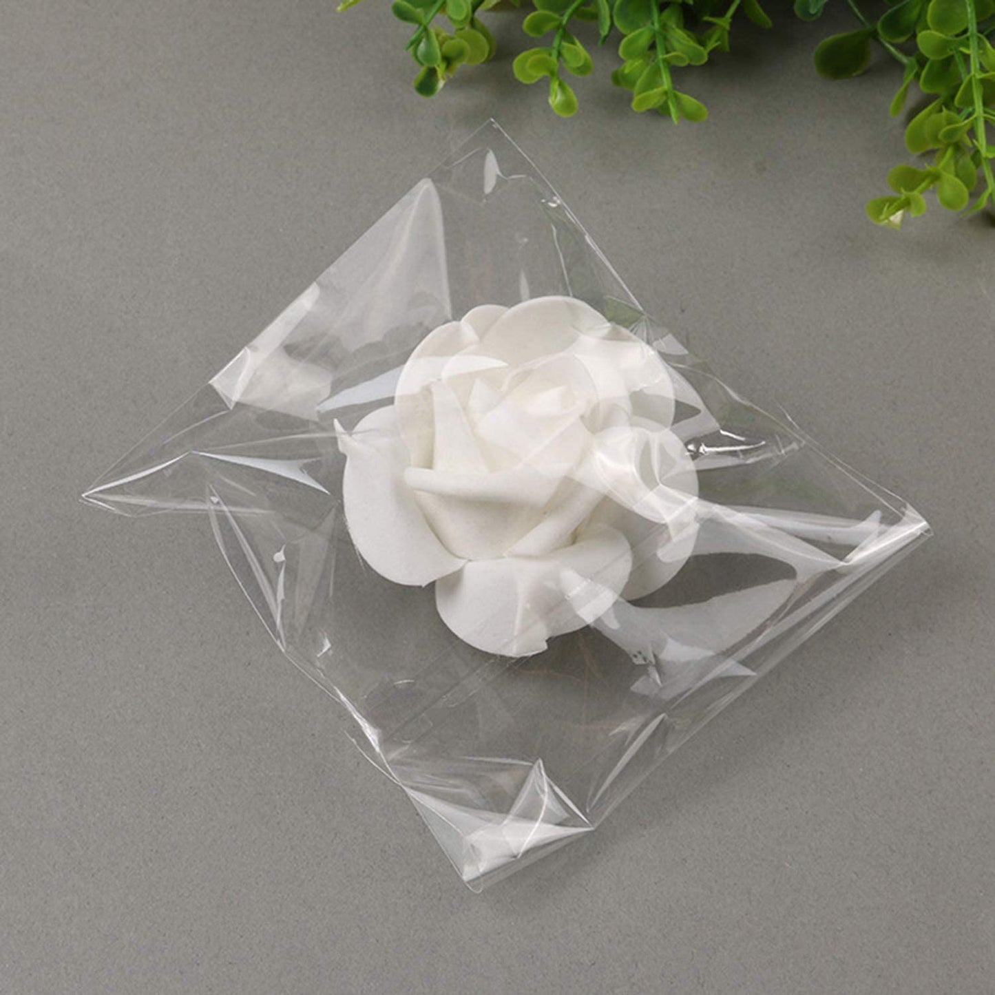 Resealable Cellophane Bags, 200 Pack