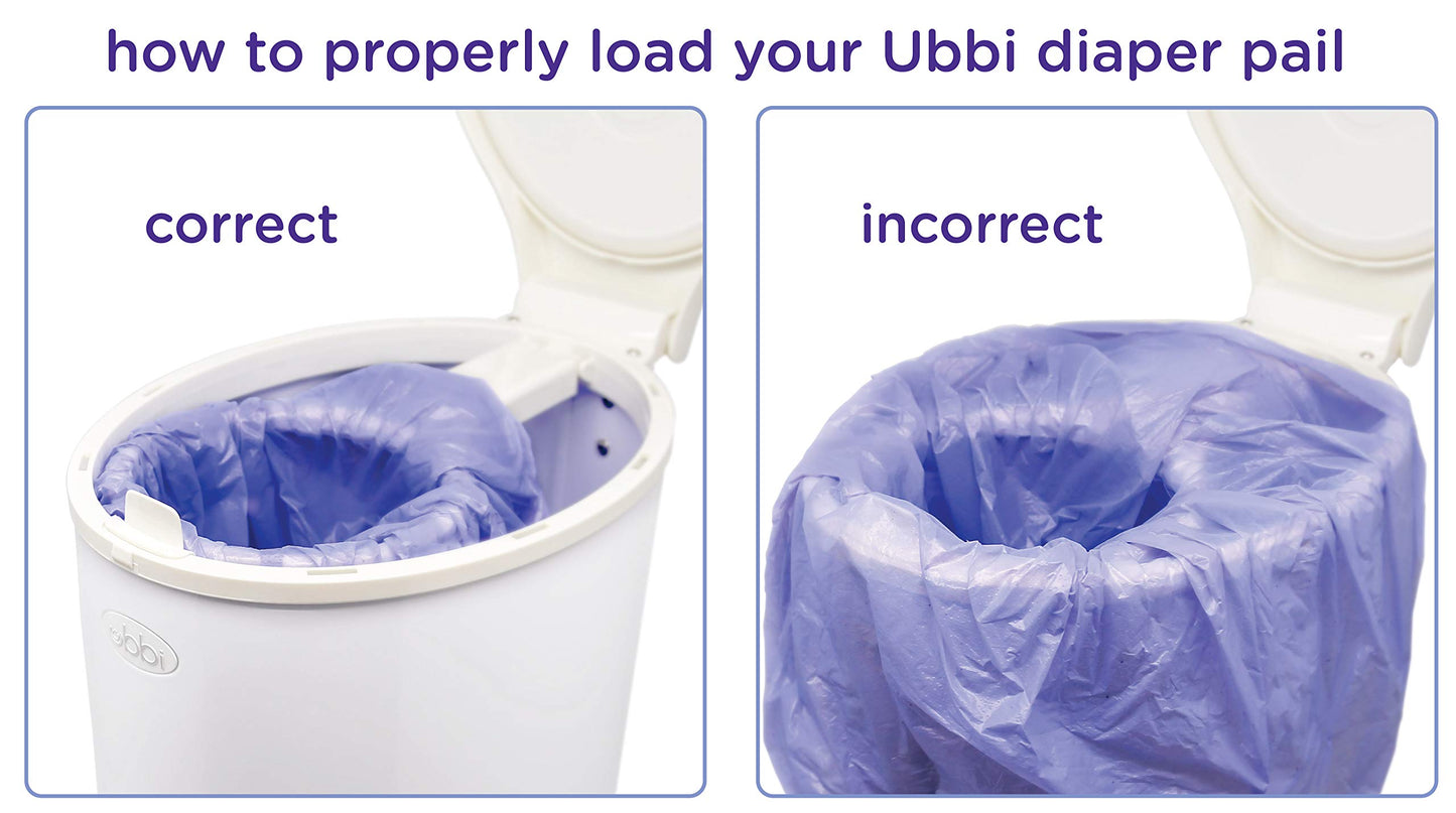 Diaper Pail Plastic Bags, 13 Gallon, 75 Count