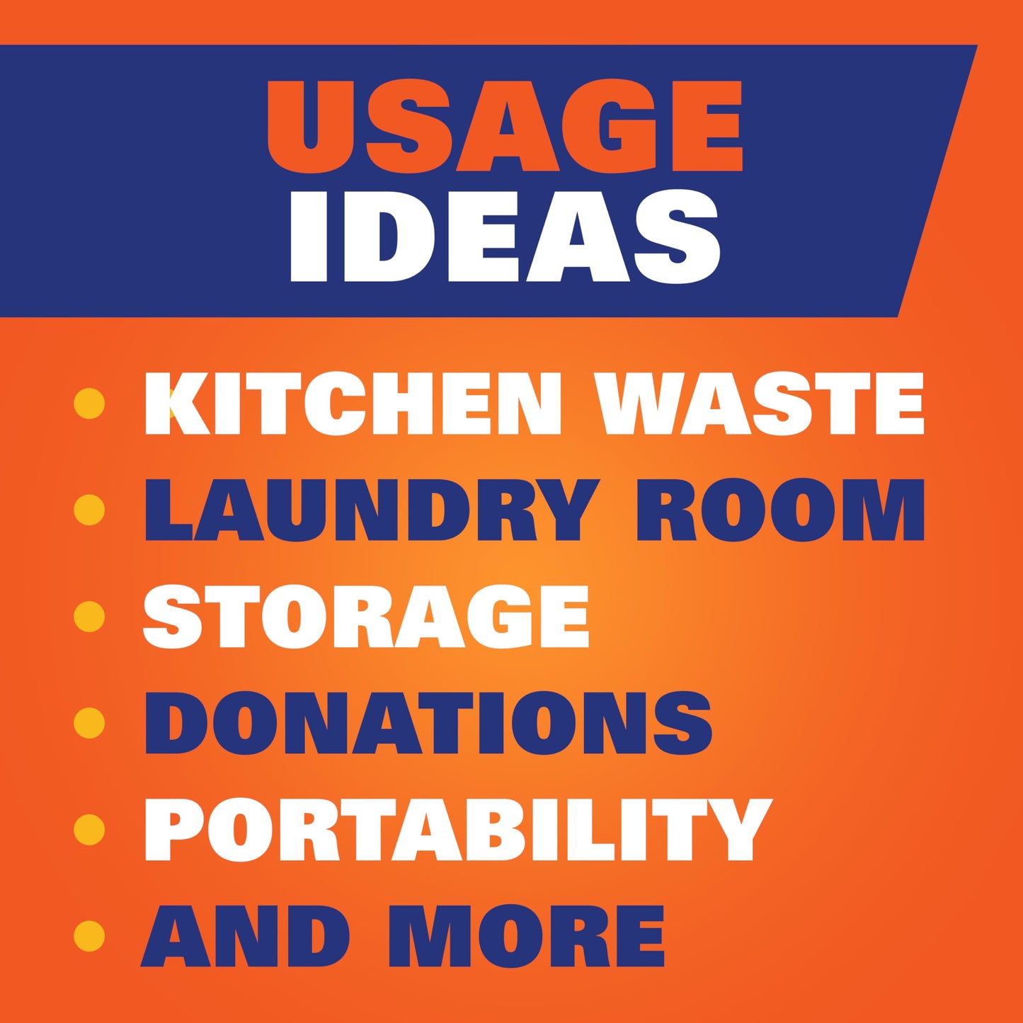 Tall Kitchen Trash Bags, 13 Gallon, 90 Pack, White, Unscented