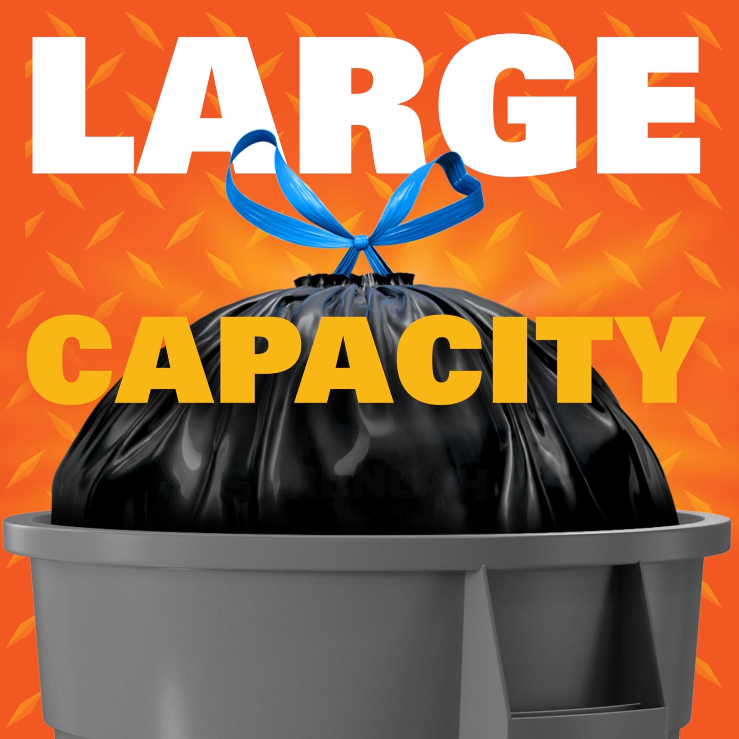 Lawn & Leaf Trash Bags, 39 Gallon, 38 Pack