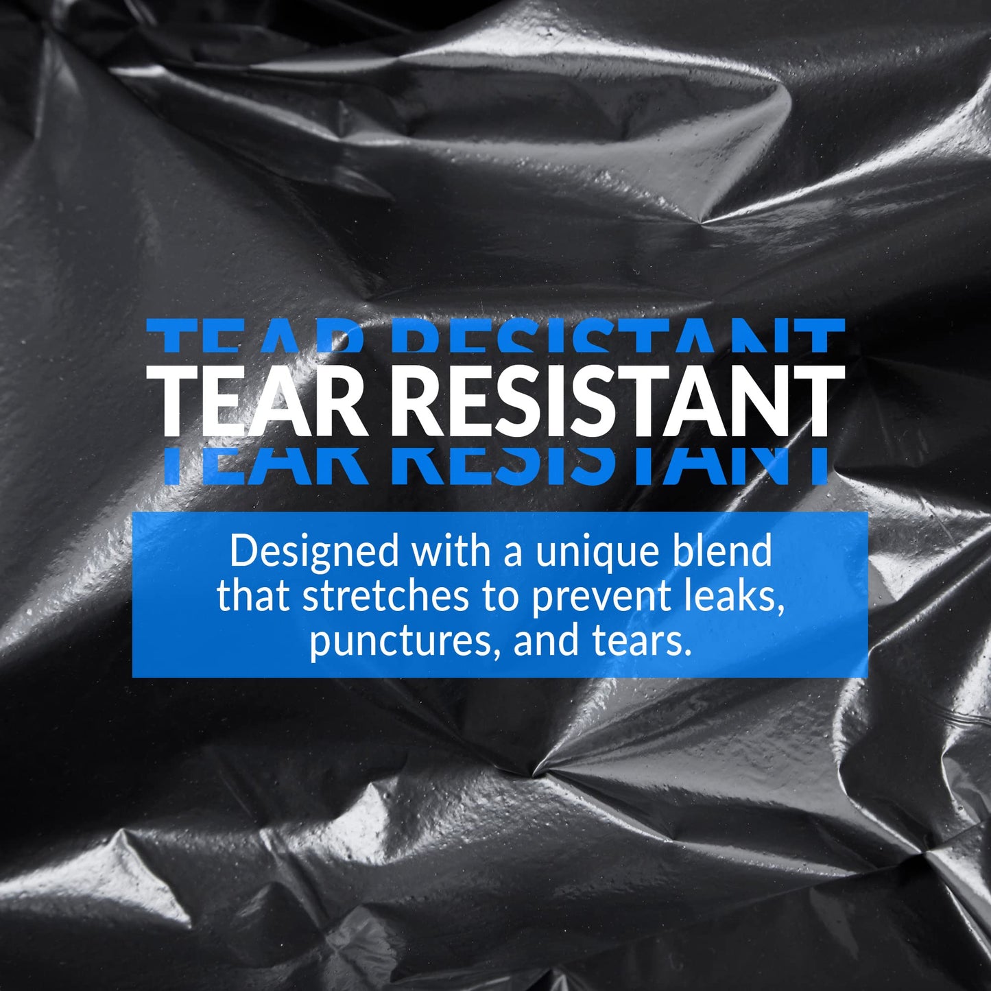 Tall Kitchen Trash Bags, 13 Gallon, 1000 Pack