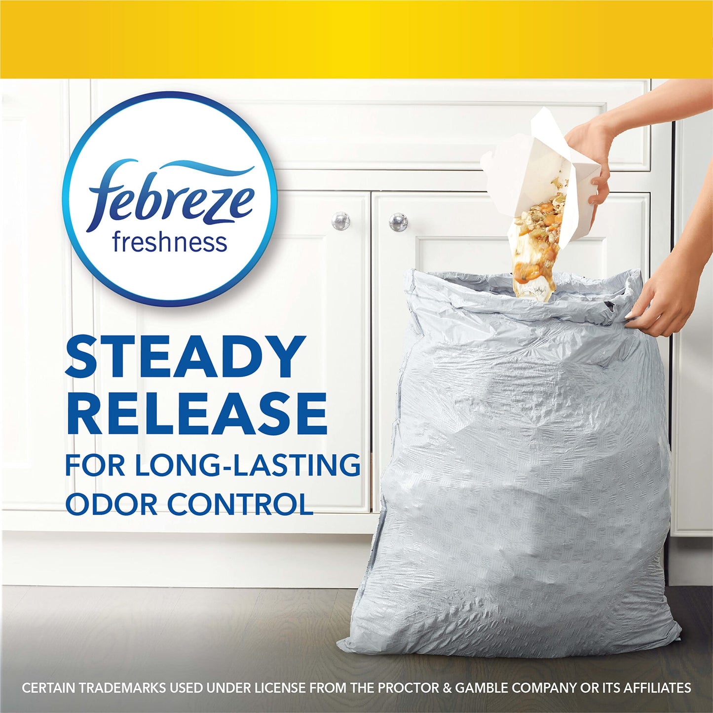 Tall Kitchen Trash Bags, 13 Gallon, Lavender Scent, 80 Pack