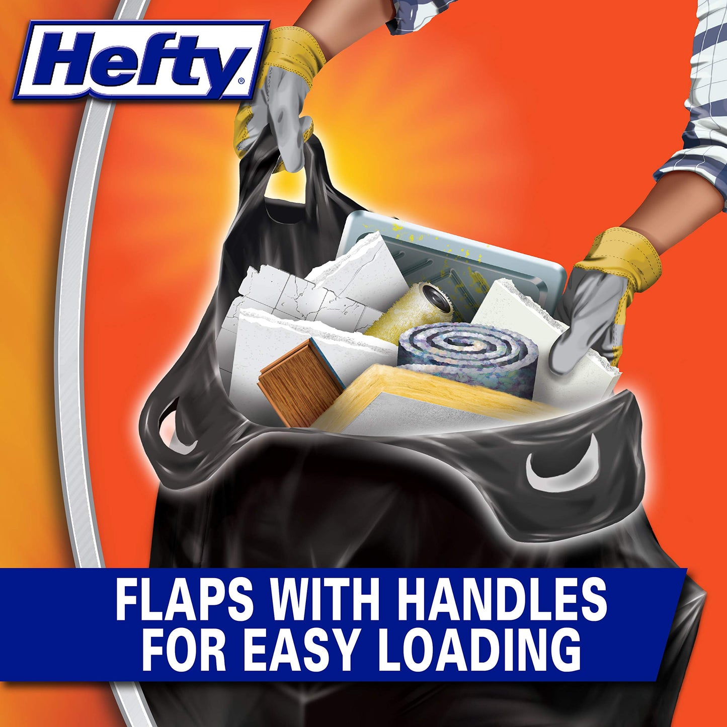 Heavy Duty Contractor Trash Bags, 42 Gallon, 26 Pack