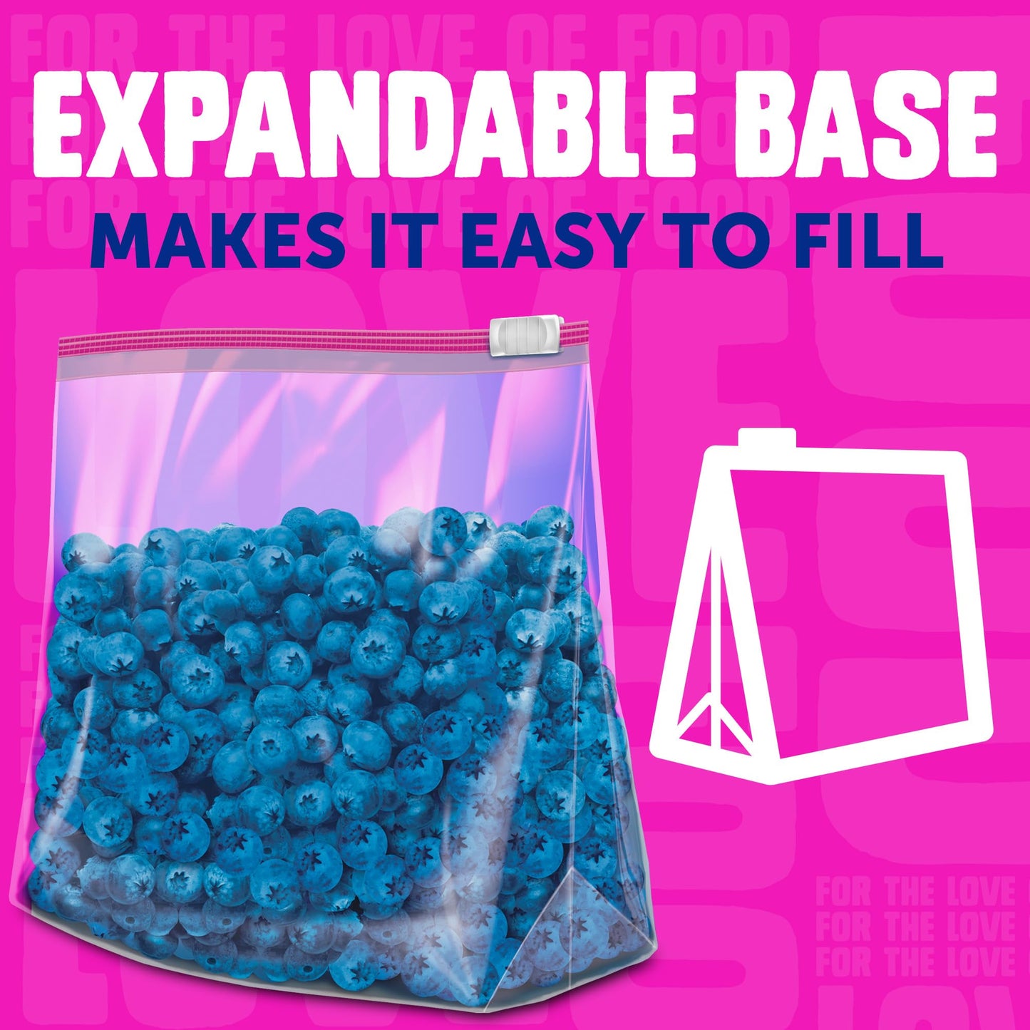 Gallon Food Storage Slider Bags, 68 Count