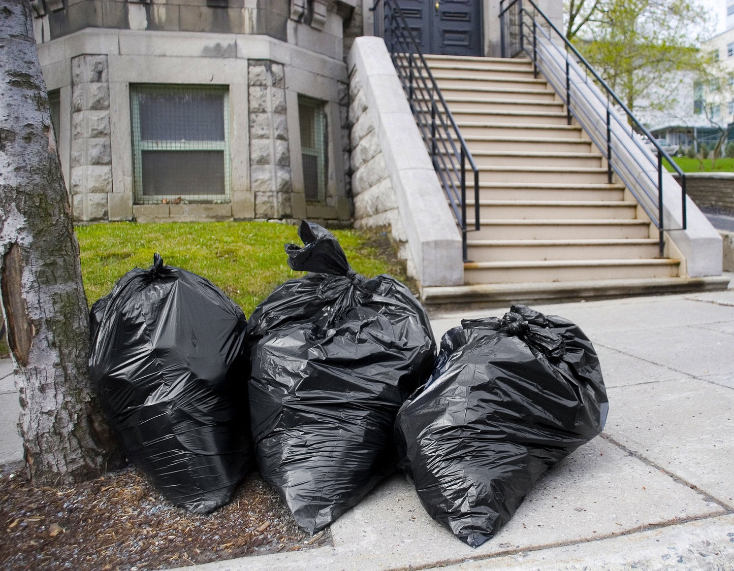 Heavy Duty Trash Bags, 55–60 Gallon, 150 Pack